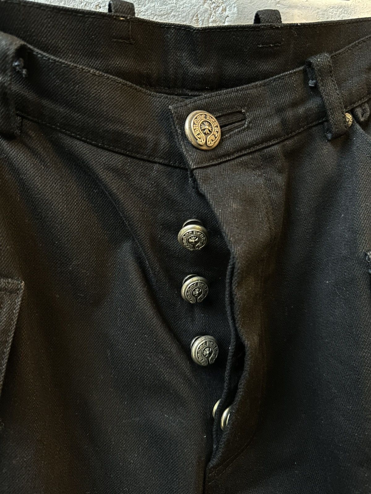 Chrome Hearts CHROME HEARTS FATIGUE CARGO SHORTS SZ33 Size US 33 - 4 Thumbnail