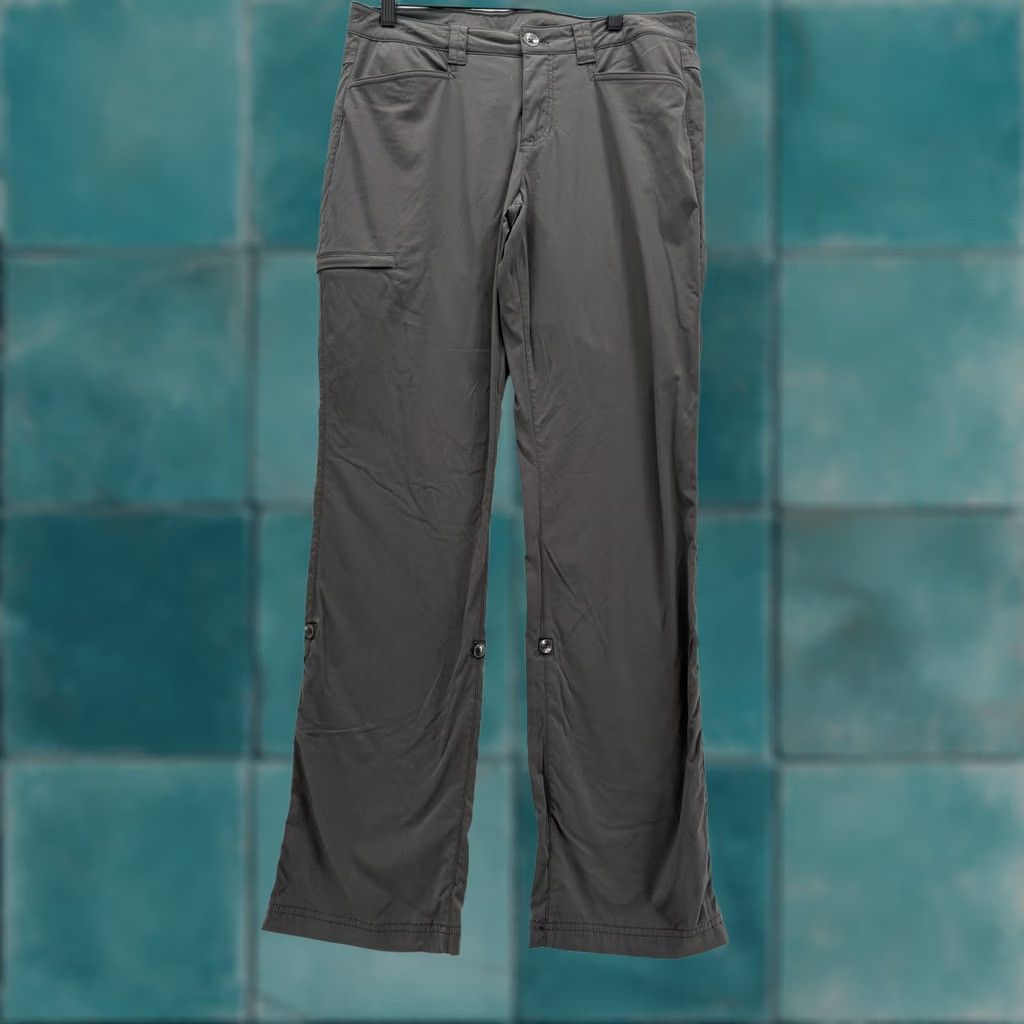 Eddie Bauer Eddie Bauer Travex Cargo Pants Womens 8 Gray Lightweight Convertible Hiking Camp Cargo Pants Womens 8 Gray Lightweight Convertible Hiking Camp Size 30" / US 8 / IT 44 - 1 Thumbnail