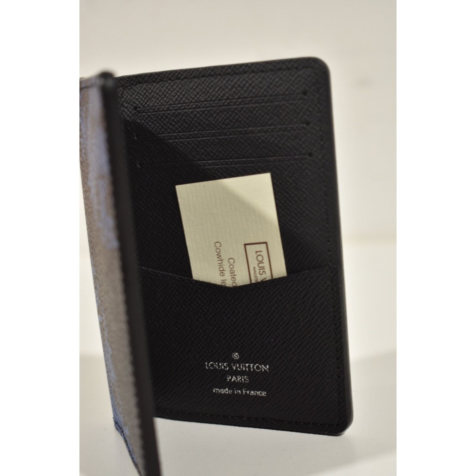Louis Vuitton Louis Vuitton Damier Graphite Blue Pocket Organizer Wallet Size ONE SIZE - 7 Thumbnail