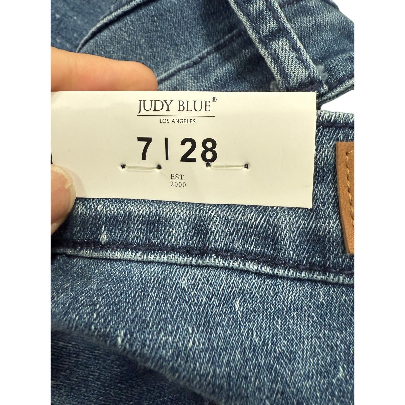Judy Blue Judy Blue Women’s Jeans 7/28 Mid Rise Relaxed Fit NEW G610 Size 28" / US 6 / IT 42 - 2 Thumbnail