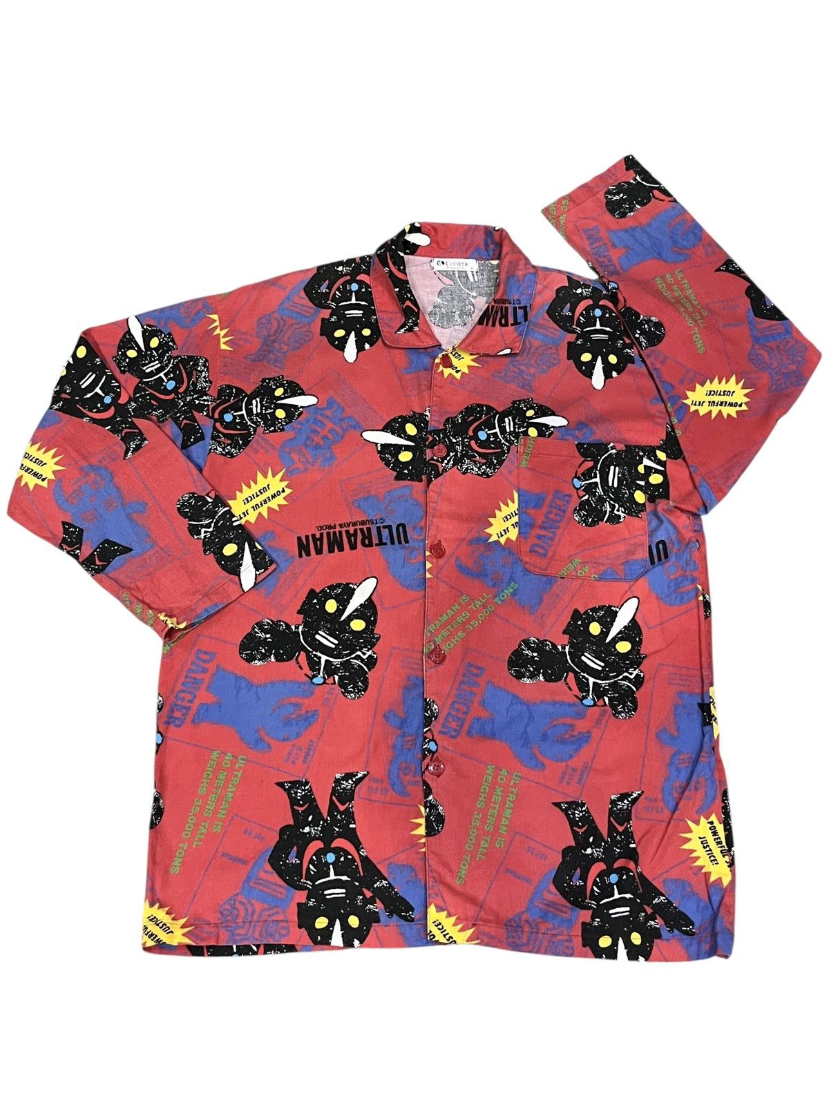 Sleeper 🔥RARE ULTRAMAN ©TSUBURAYA PROD.FULL PRINT PAJAMA SET Size US S / EU 44-46 / 1 - 4 Thumbnail