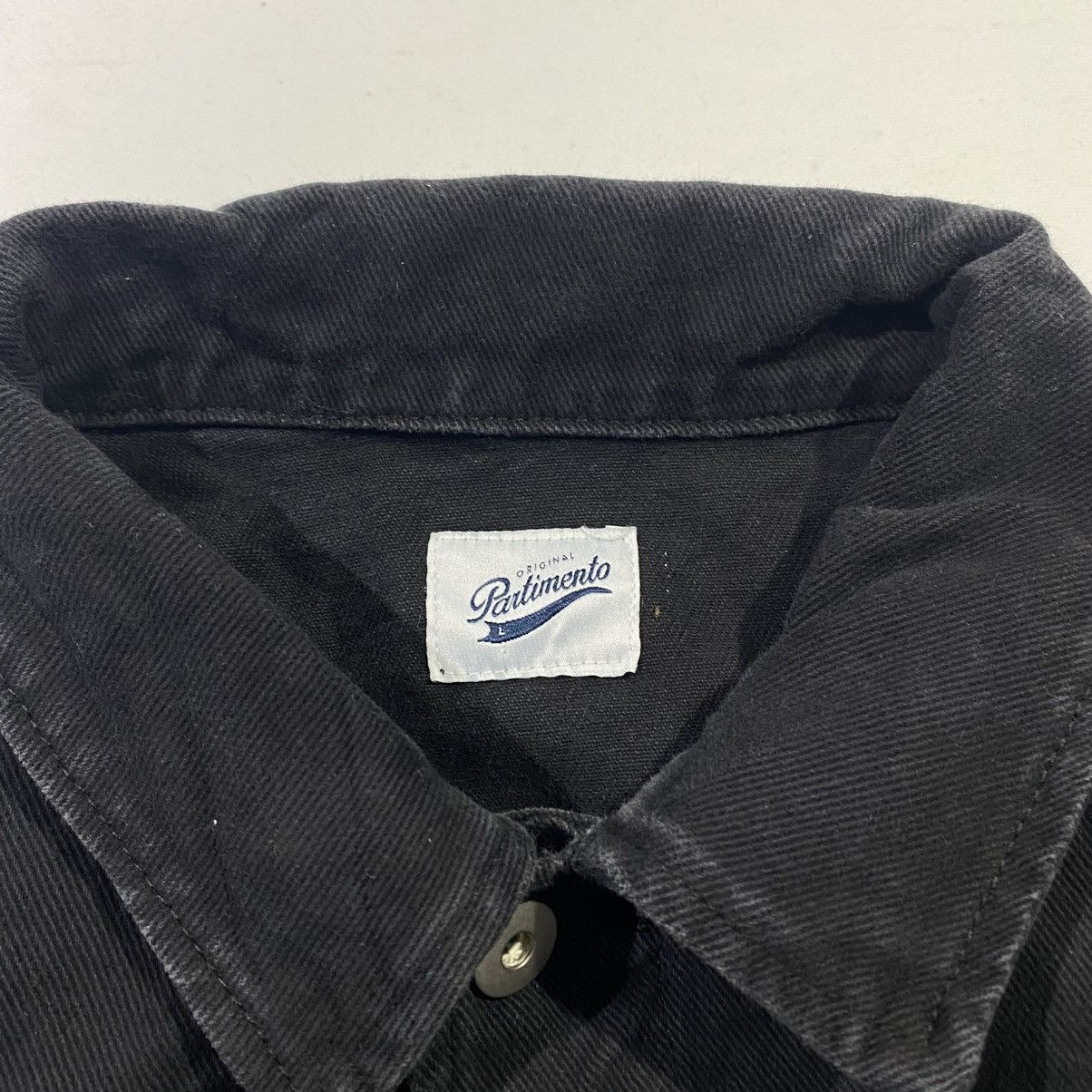 Japanese Brand Partimento Denim Trucker Jacket Jeans Size US L / EU 52-54 / 3 - 3 Thumbnail