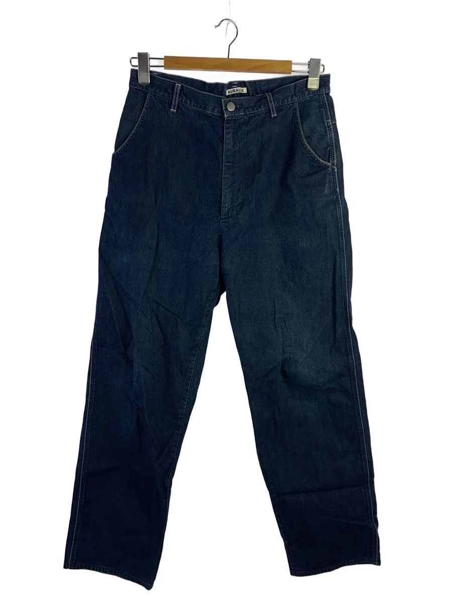 パンツ AURALEE 24AW DENIM PAINTER PANTS BLACK 4 Dyed Duck Painter Pant in Faded Black
