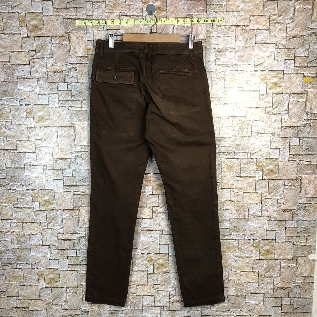 Japanese Brand Comme Ca Commune Dark Brown Cargo Multipocket Pants #A626 Size US 28 / EU 44 - 15 Thumbnail