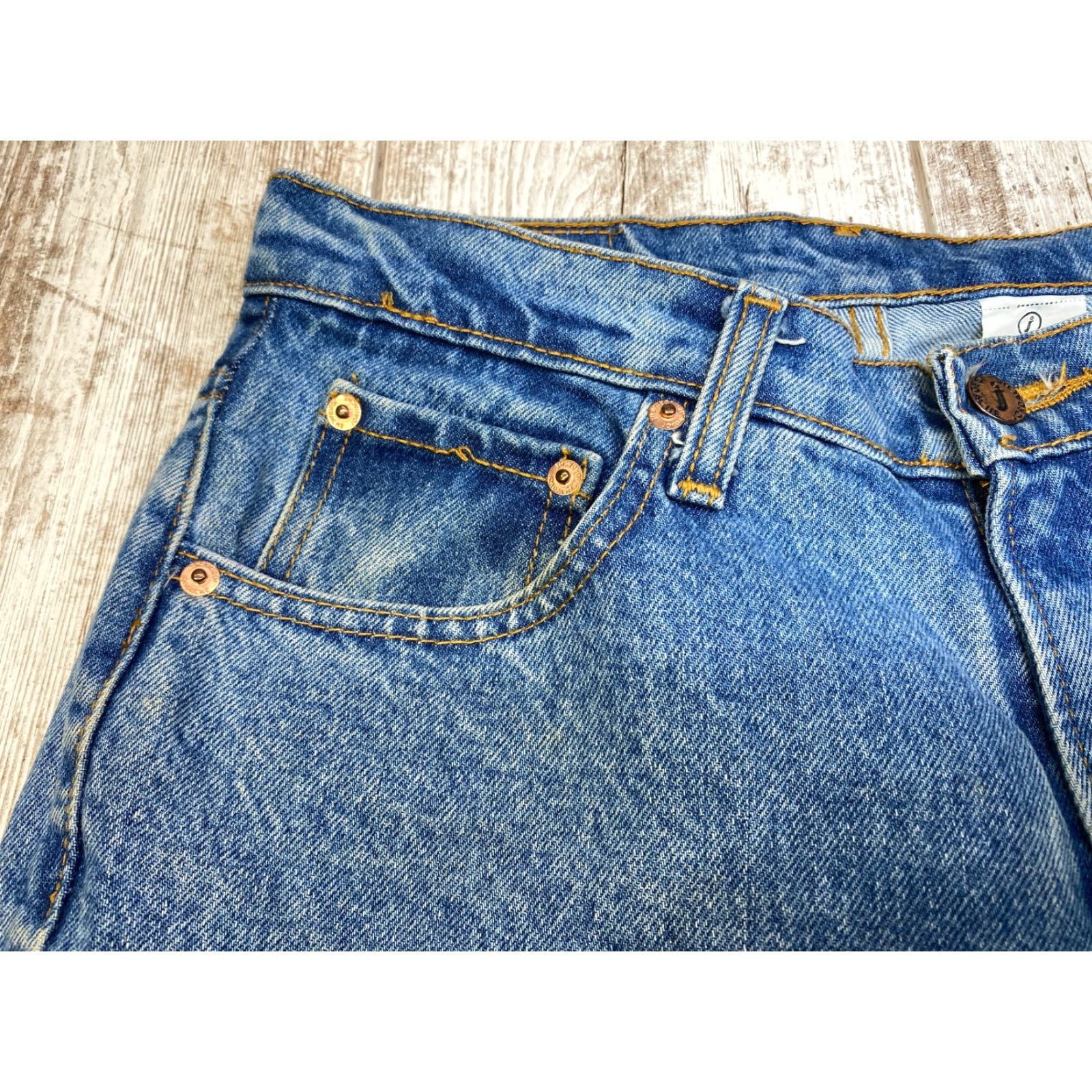 Jordache VINTAGE Jordache Jeans Women's 9/10 28x30 High Waist Tapered Stonewash Jeans 90s Style Size 32" / US 10 / IT 46 - 6 Thumbnail
