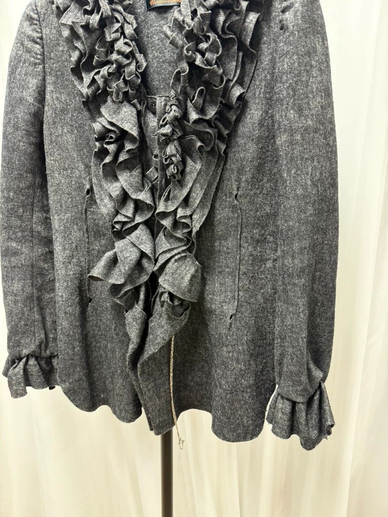 Undercover UNDERCOVER size 2 05AW Deconstructed Flower Collar Jacket Size M / US 6-8 / IT 42-44 - 3 Thumbnail