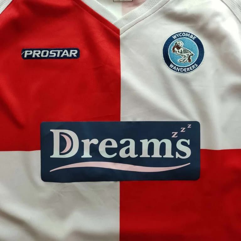 Other Wycombe Wanderers 2007-09 ProStar away football jersey XL Size US XL / EU 56 / 4 - 4 Thumbnail