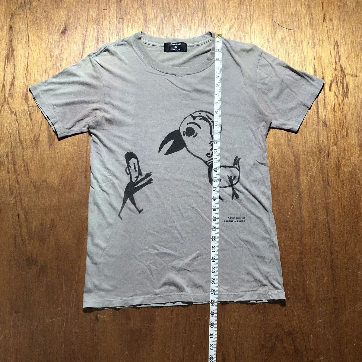 CABANE de ZUCCa × Issey Miyake × Japanese Brand Cabane de Zucca T-Shirt by Adrein Genty Size US S / EU 44-46 / 1 - 9 Thumbnail