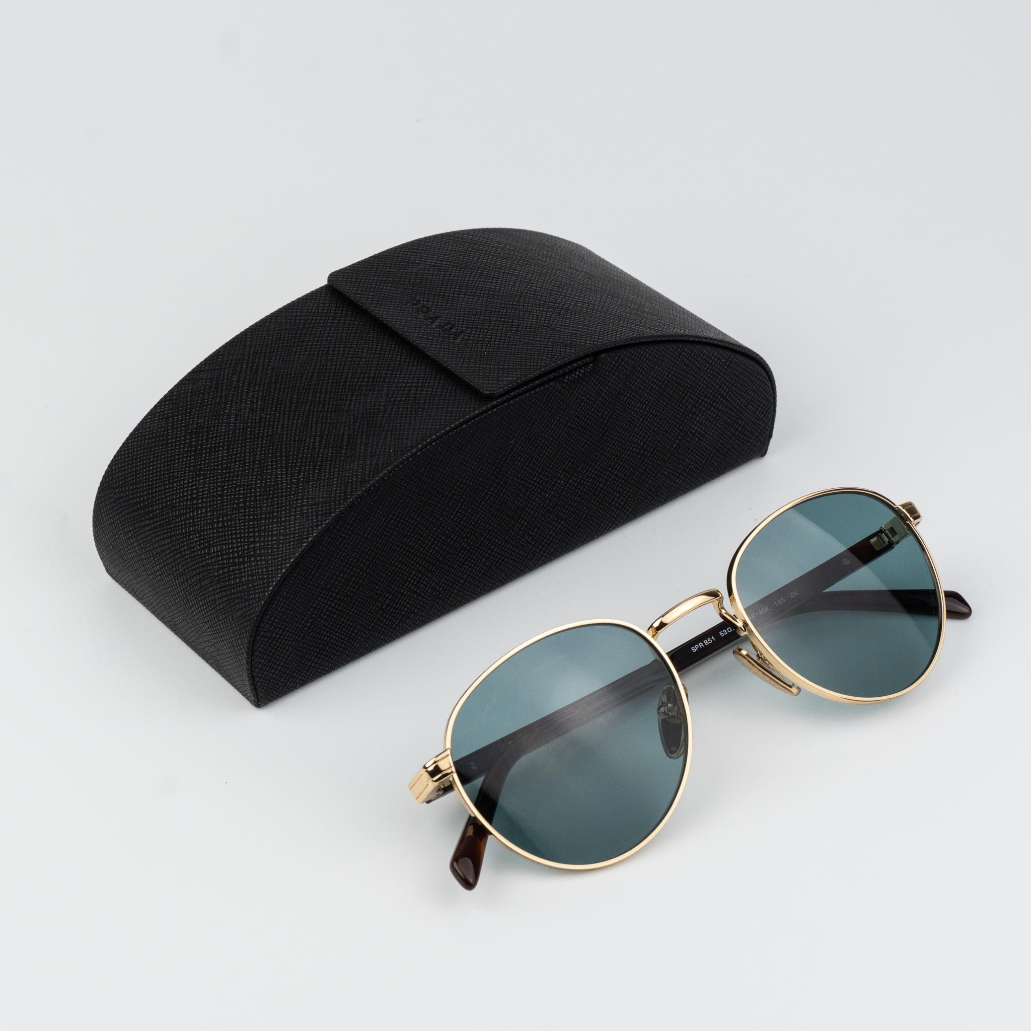 Prada Prada Women Sunglasses Round PRB51S 5AK40K NEW AUTHENTIC Size ONE SIZE - 1 Thumbnail