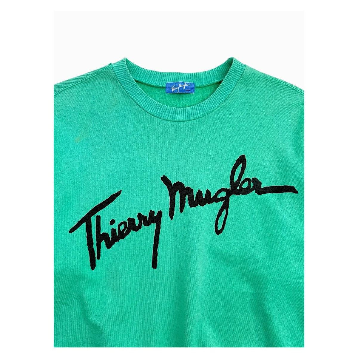 Thierry Mugler Thierry Mugler Sweater Logo Size US M / EU 48-50 / 2 - 2 Thumbnail