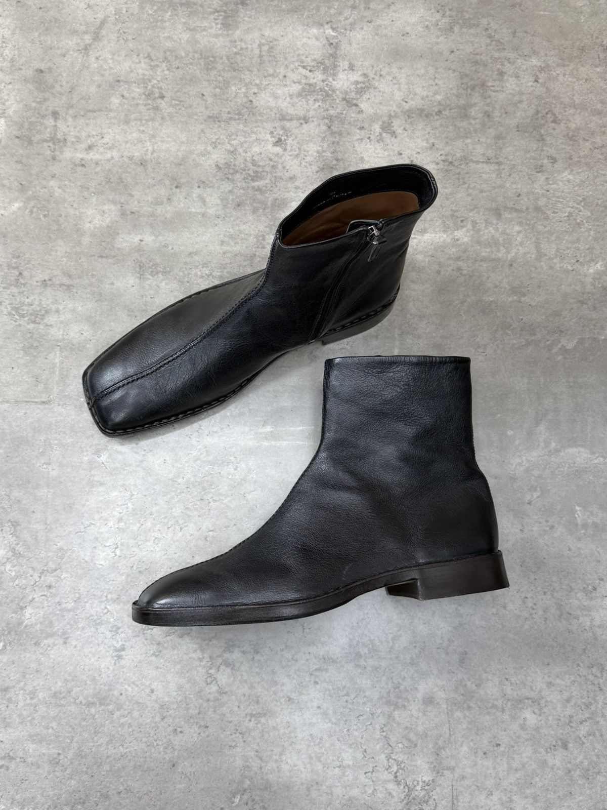 Lemaire Lemaire Piped Zipped Boots Size 44 Size US 11 / EU 44 - 8 Thumbnail