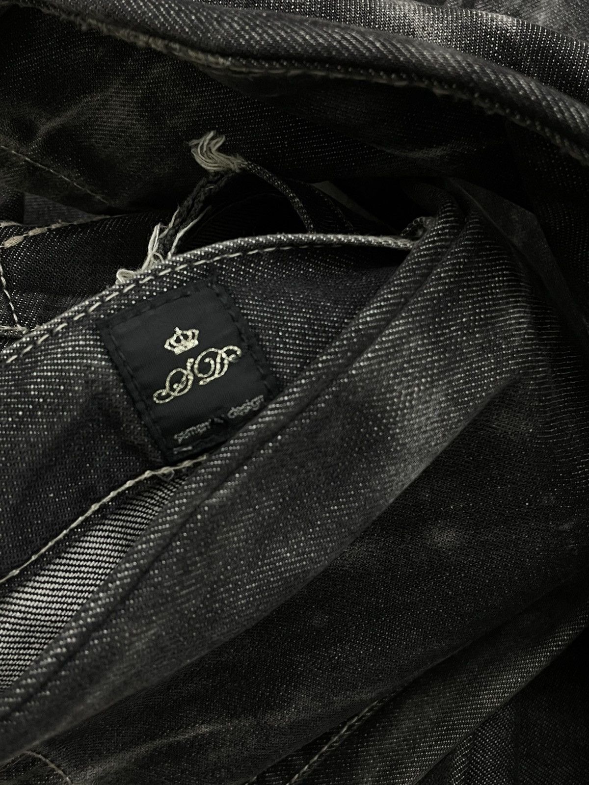 Designer Vintage Japan SemanticDesign Affliction Punk Distress Denim Size US 30 / EU 46 - 11 Thumbnail