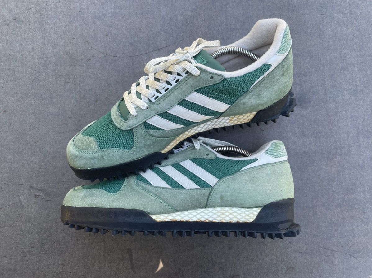 Adidas × Vintage ADIDAS Marathon TR Trainer Classic Green Korea Size US 10 / EU 43 - 2 Thumbnail
