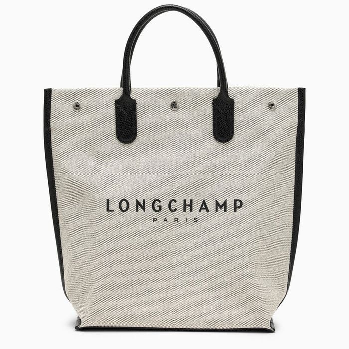 Longchamp Longchamp M Essential ecru tote bag Grailed
