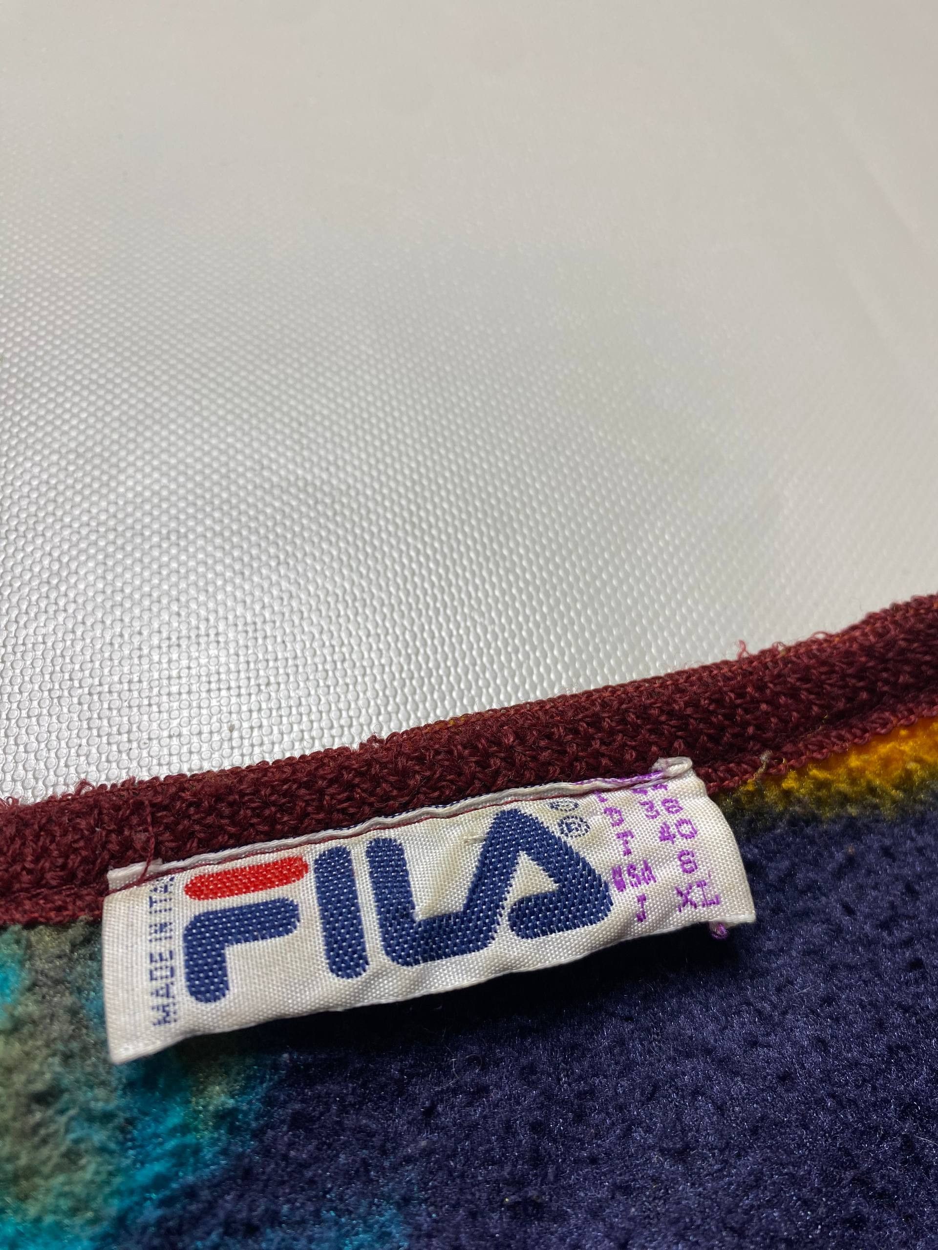 Fila Fila Vintage 90s Fleece Made Italy Size XL / US 12-14 / IT 48-50 - 4 Thumbnail
