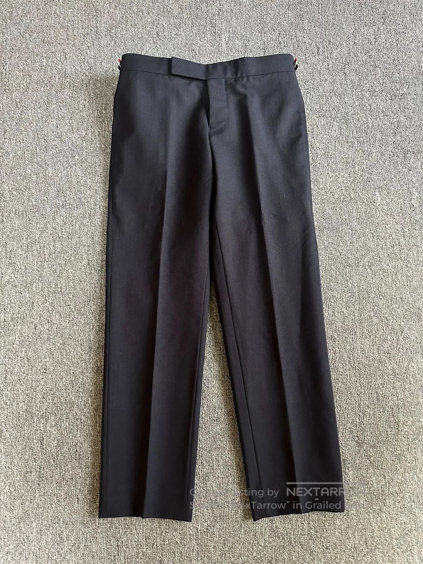 Thom Browne Thom Browne Deep Blue Striped Trousers. Size US 40 / EU 56 - 1 Thumbnail