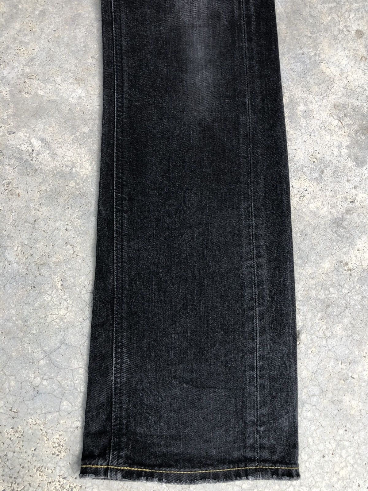 If Six Was Nine Japanese Lee Flared Jeans Bootcut Distressed Jeans Size US 31 - 7 Thumbnail