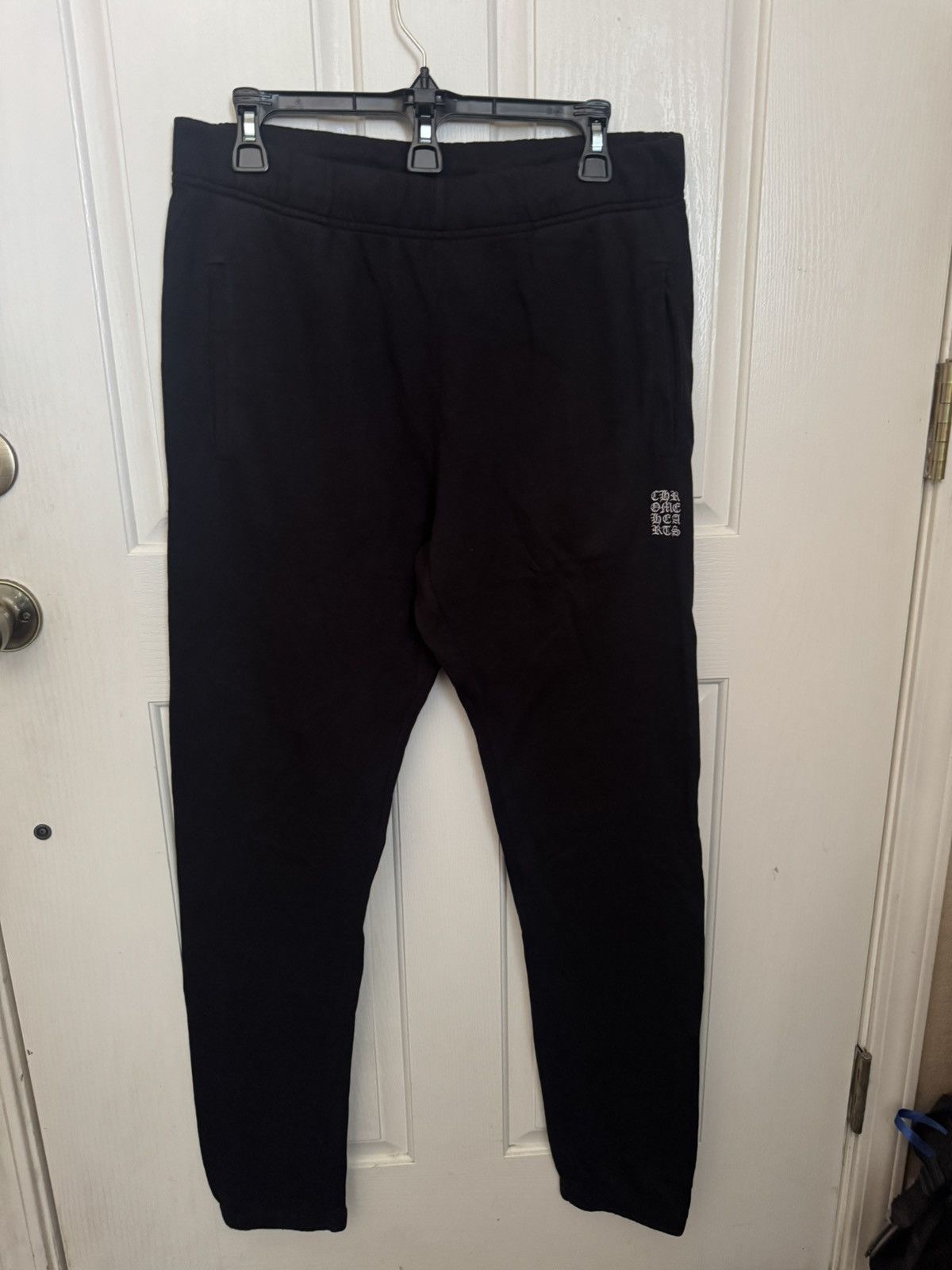 Chrome Hearts Black Chrome Hearts Sweatpants Size US 28 / EU 44 - 1 Thumbnail