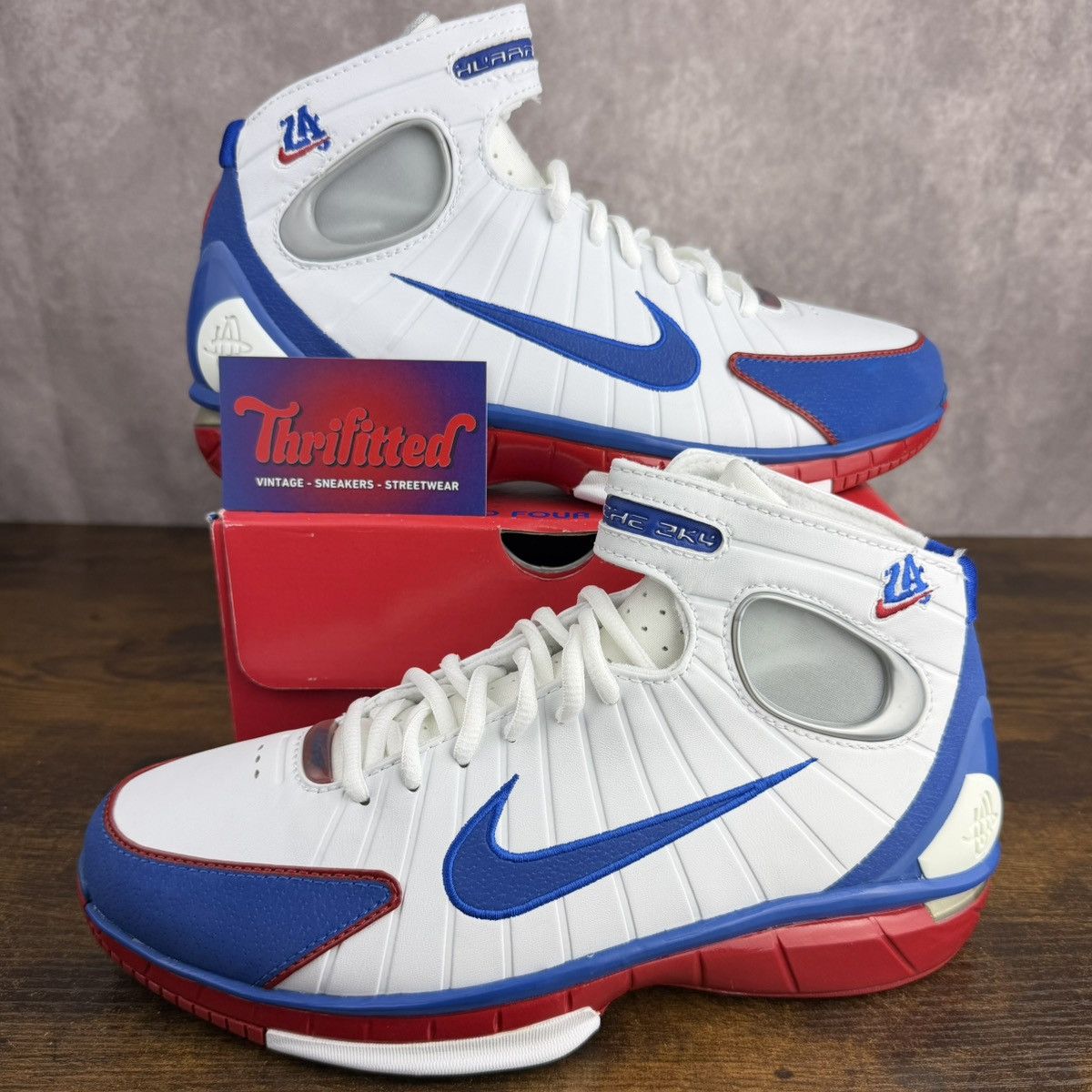 Nike NEW Nike Air Zoom Huarache 2K4 All-Star 2004 Sz 8 308475-146 Size US 8 / EU 41 - 1 Thumbnail