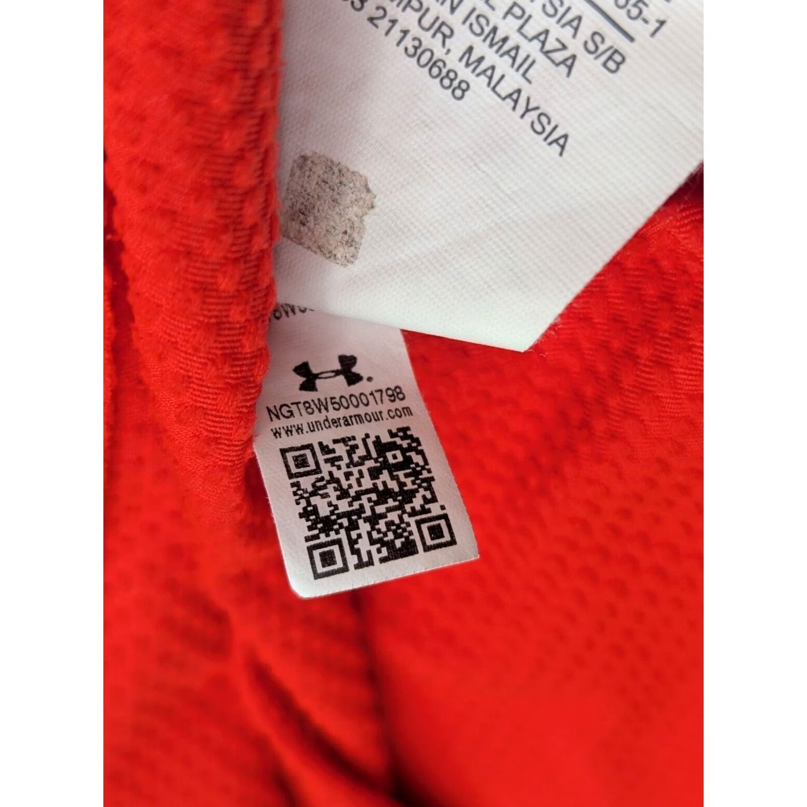 Under Armour Under Armour Cold Gear Reactor 1/4 Zip Pullover Men XL Long Sleeve Orange Shirt Size US XL / EU 56 / 4 - 5 Thumbnail