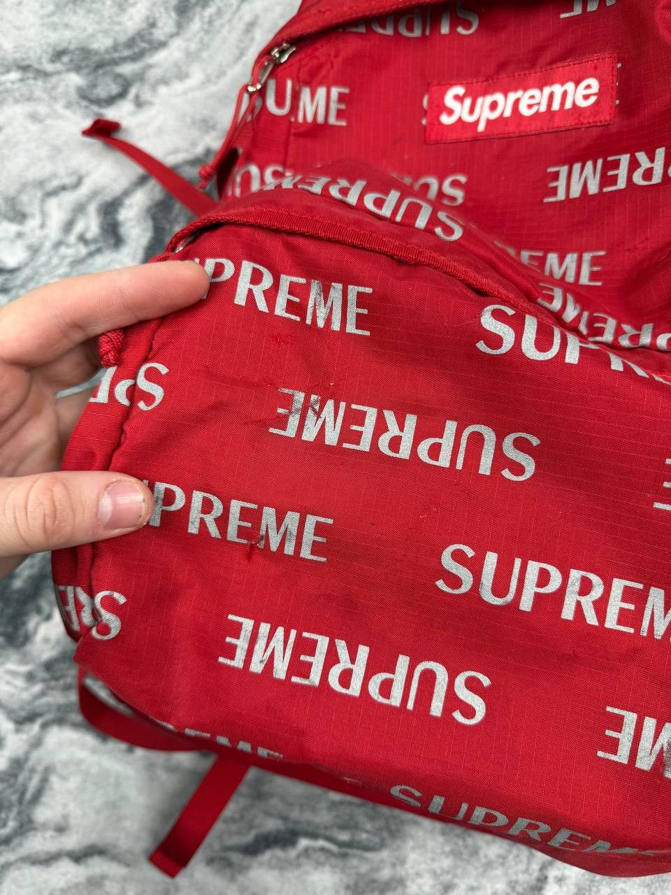 Supreme Supreme FW16 3M Reflective Repeat Backpack Cordura Size ONE SIZE - 16 Thumbnail