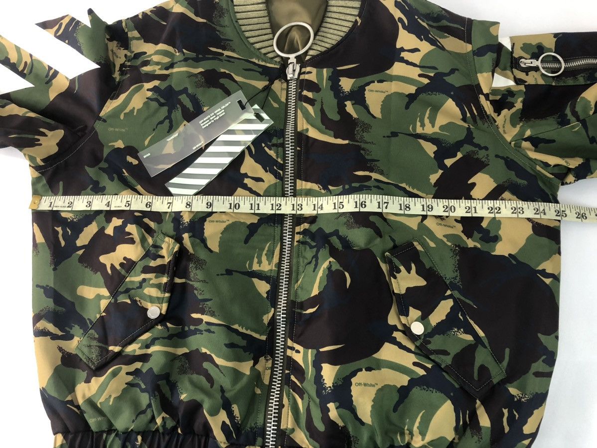 Off-White Off White Arrow Camo Polyamide Jacket 2018 Super Rare Size US XL / EU 56 / 4 - 6 Thumbnail