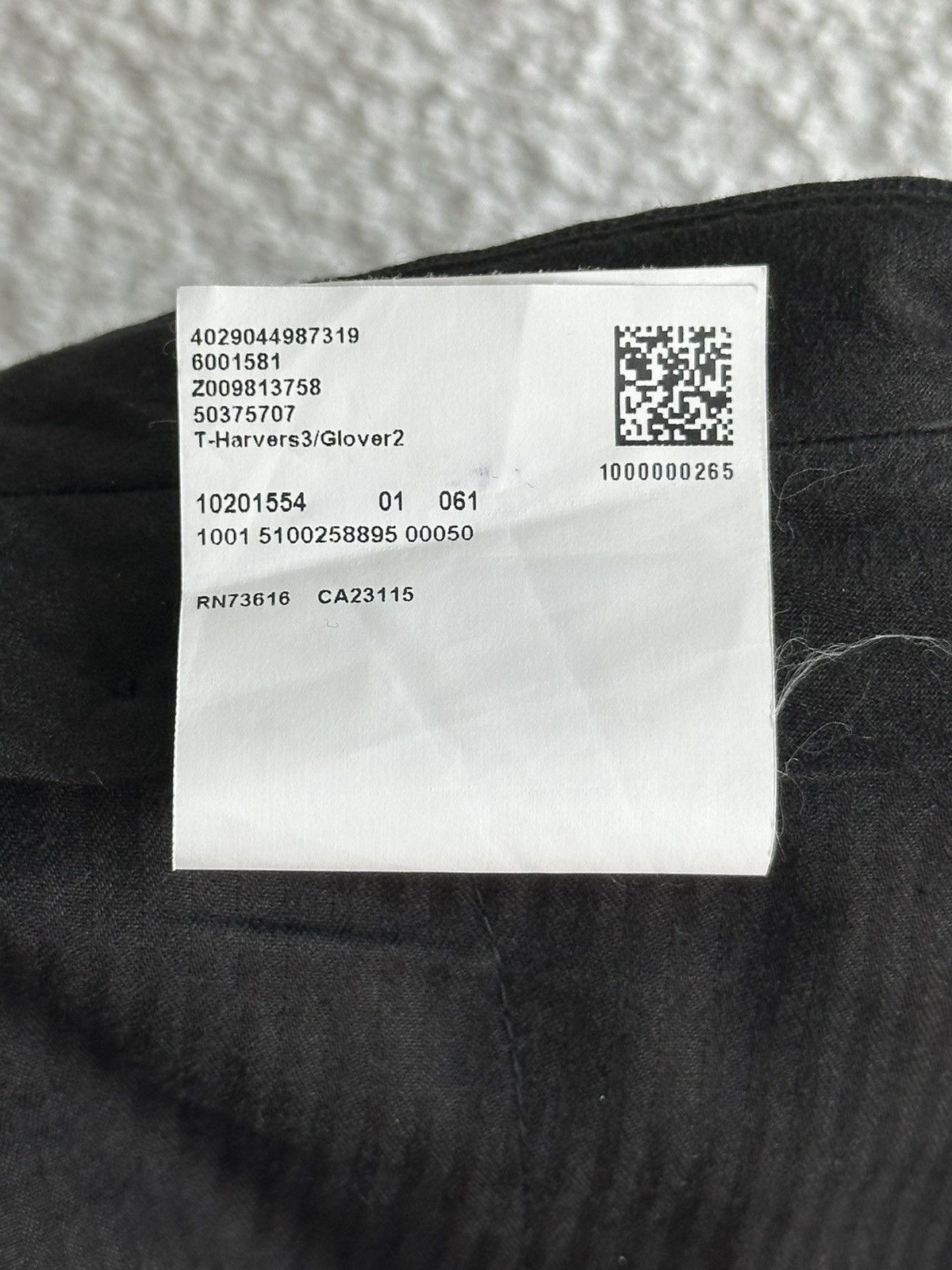 Hugo Boss Hugo Boss x Loro Piana Suit Blazer & Trousers Super 150 Wool Size 40R - 23 Thumbnail