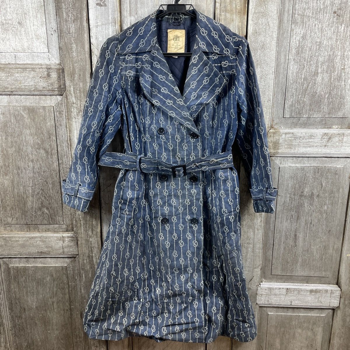 Japanese Brand Japanese Brand Tokyo An Co, LTD. Leather Trench Coat Size M / US 6-8 / IT 42-44 - 1 Thumbnail