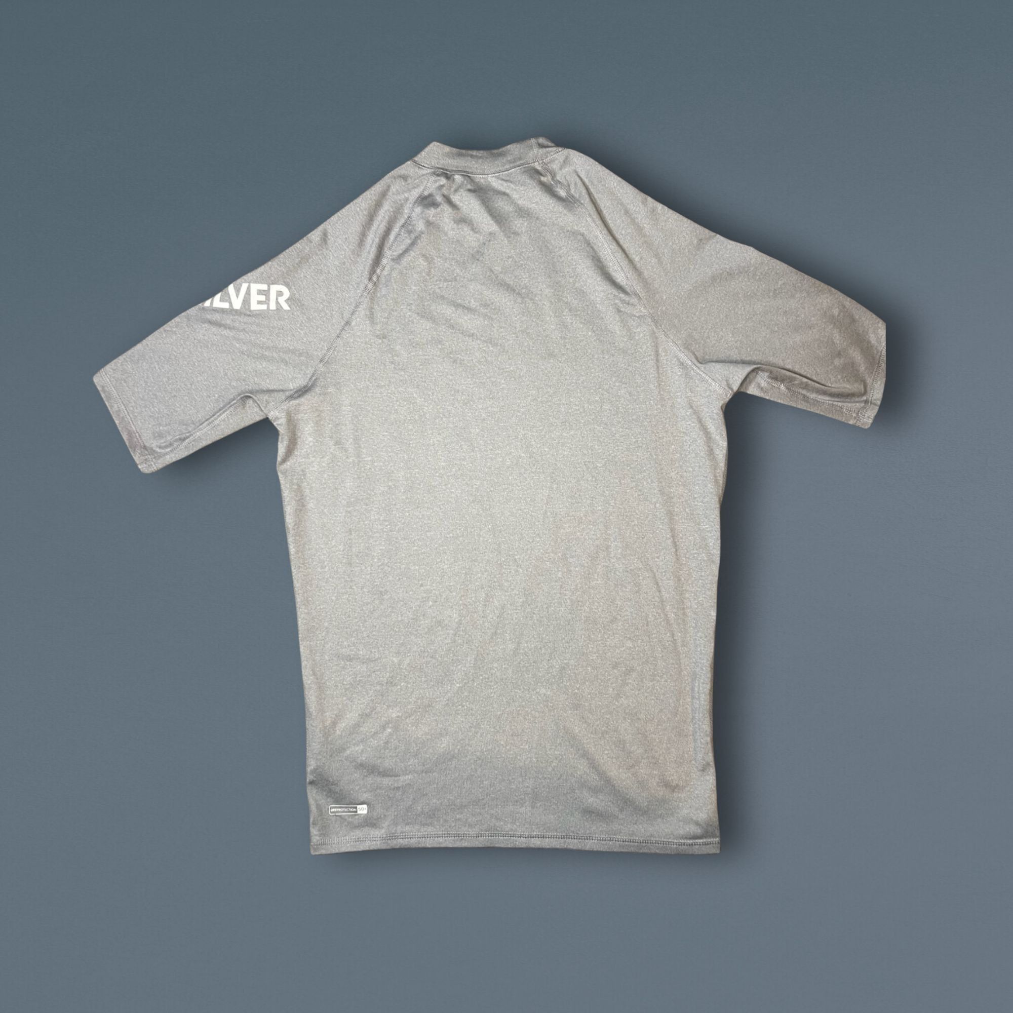 Quiksilver Quiksilver Classic Comp Logo Gray Short Sleeve Shirt UPF 50+ Size US L / EU 52-54 / 3 - 3 Thumbnail