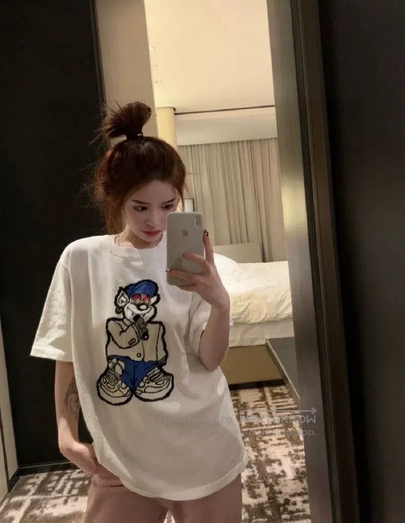Louis Vuitton Louis Vuitton Cartoon print white short sleeve Size US M / EU 48-50 / 2 - 2 Thumbnail