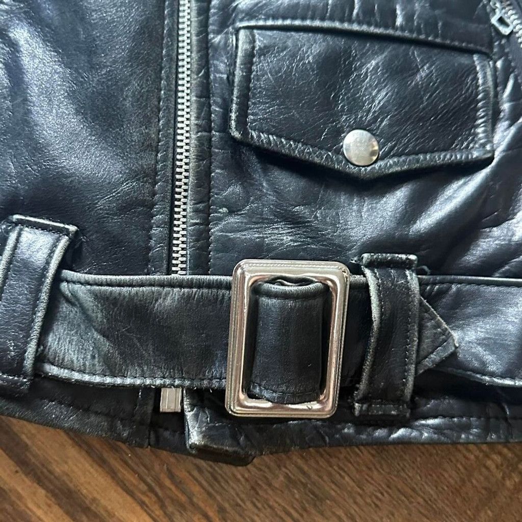 Other Vintage 1950’s Genuine Steerhide Leather Motorcycle Jacket Size US S / EU 44-46 / 1 - 3 Thumbnail