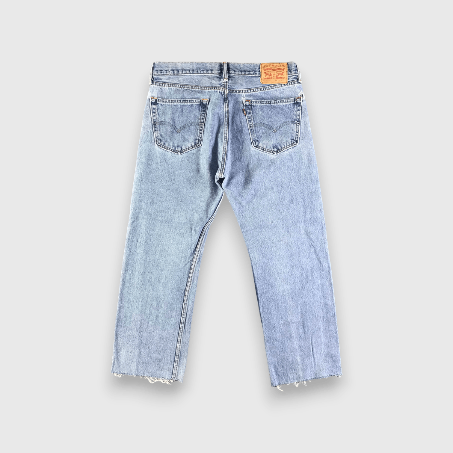 Levi's Vintage Blue Wash Levis Jeans-J3387 Size US 34 / EU 50 - 2 Thumbnail