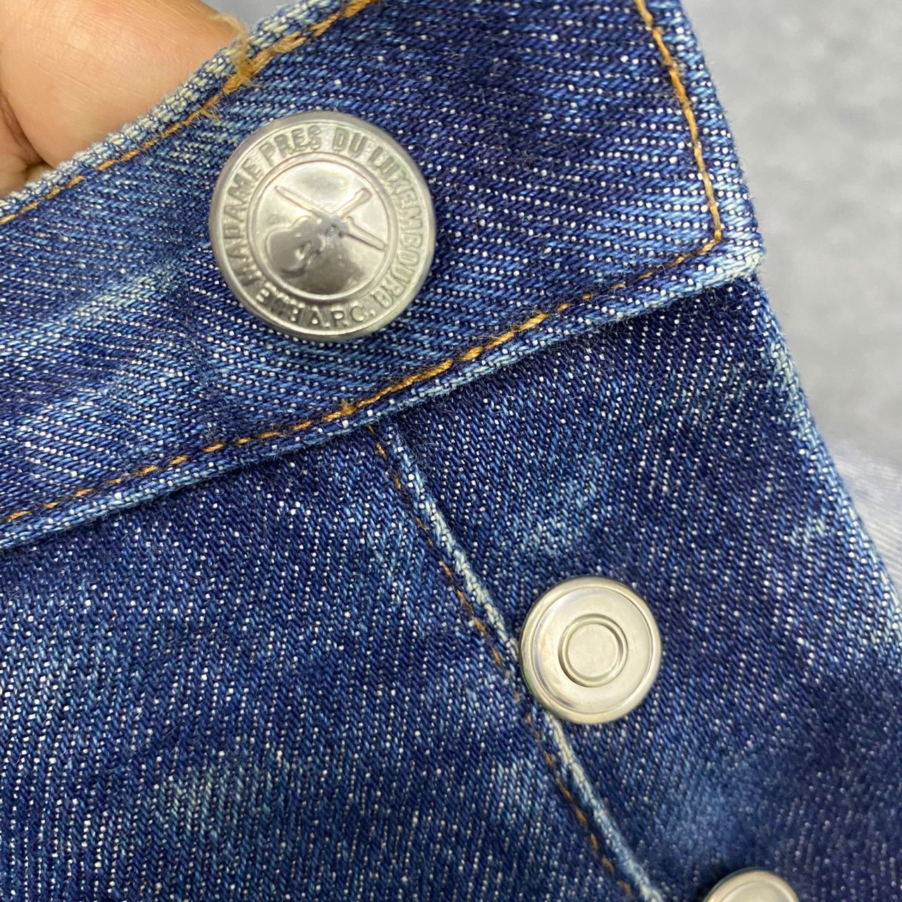 A.P.C. 💥Best Offer💥Vintage APC Selvegde Redline Distressed Denim Size US 31 - 9 Thumbnail
