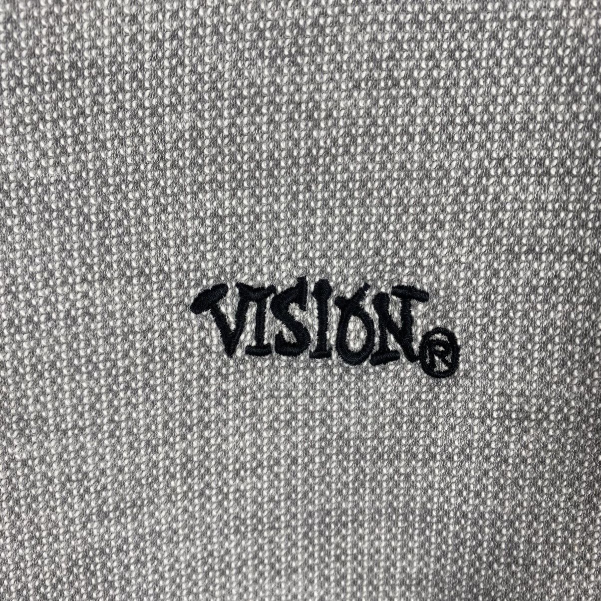 Vision Streetwear Vintage 90's VISION STREET WEAR Small Embroidery Sweatshirt Size US XL / EU 56 / 4 - 2 Thumbnail