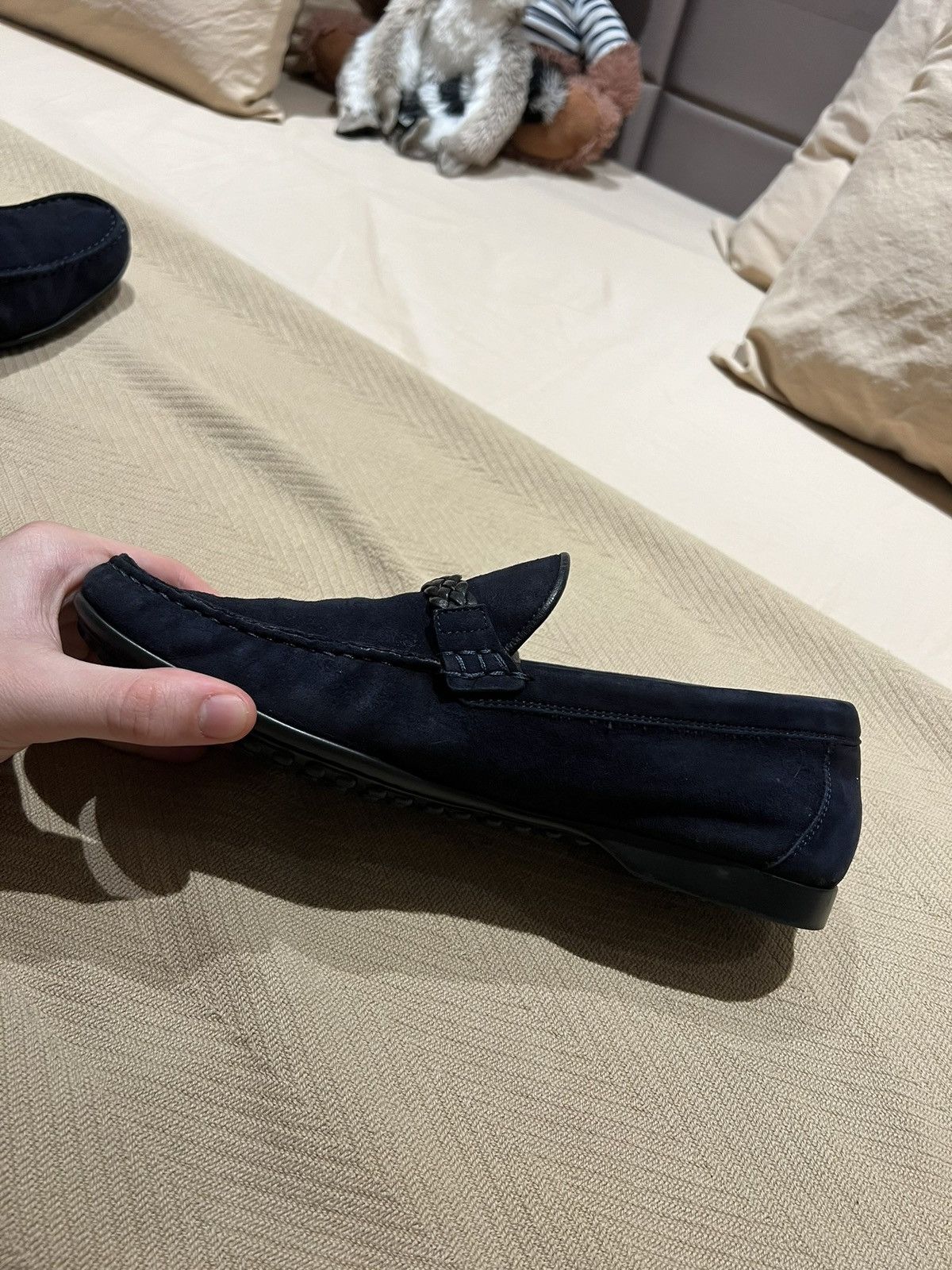 Valentino Valentino Suede Loafers Size US 7.5 / EU 40-41 - 11 Thumbnail