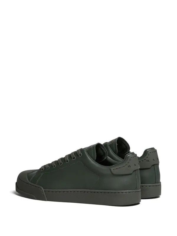 Marni oc11z0525 Dada Bumper Leather Sneakers in Green Size US 8 / EU 41 - 3 Thumbnail