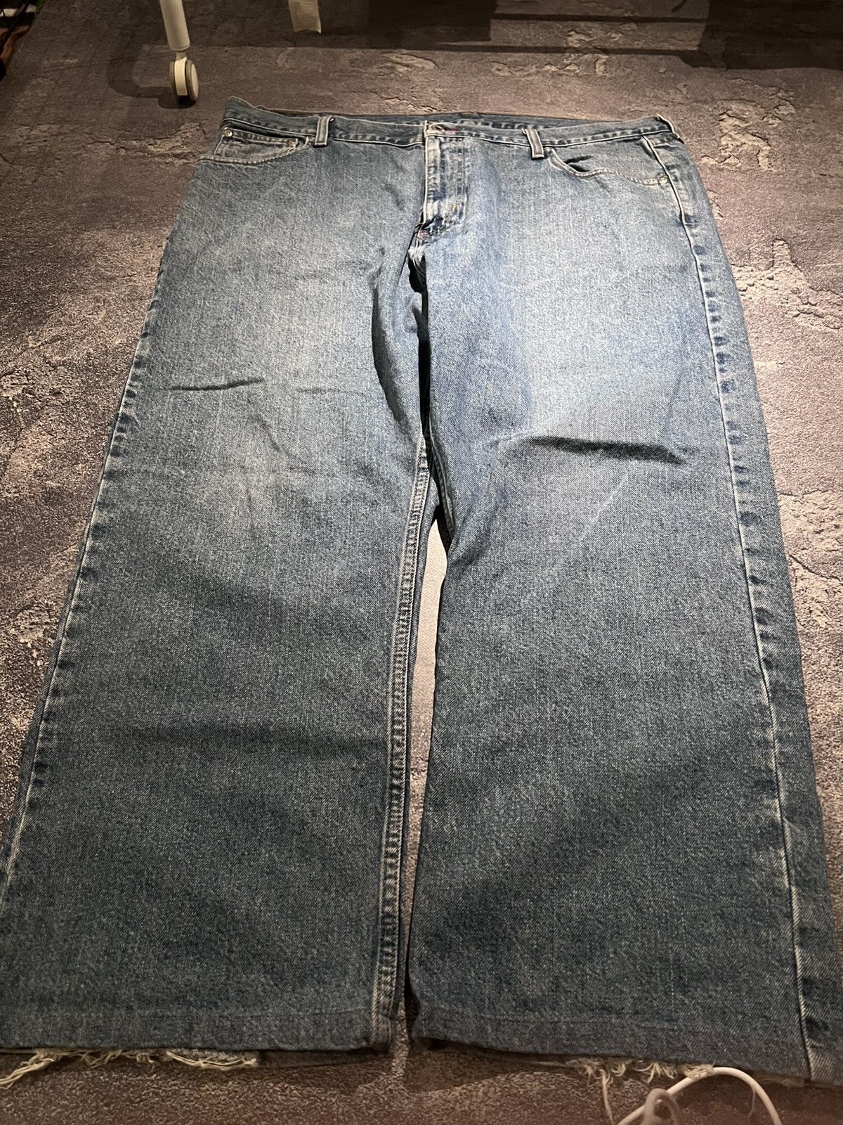 Tommy Hilfiger Faded Tommy Hilfiger Baggy Jean / Distressed Swag Style Size US 42 / EU 58 - 10 Thumbnail