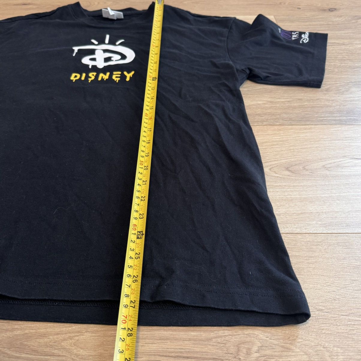 H&M Disney 100 X HM Disney Logo Black Tee Shirt Mens Size L Size US L / EU 52-54 / 3 - 8 Thumbnail