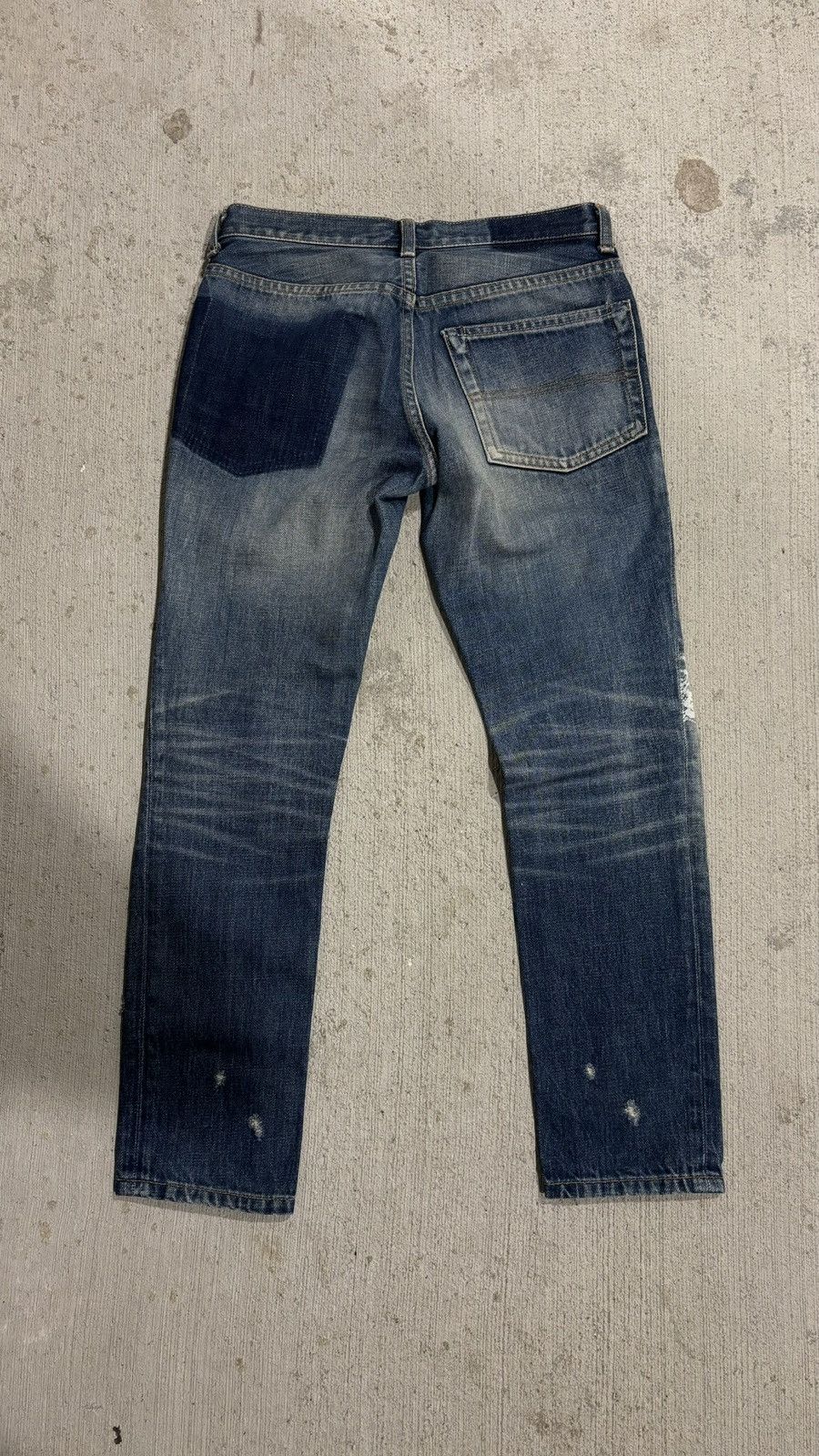 Undercover Undercover AW2004 But Beautiful Lace Print Denim Size 26" / US 2 / IT 38 - 10 Thumbnail