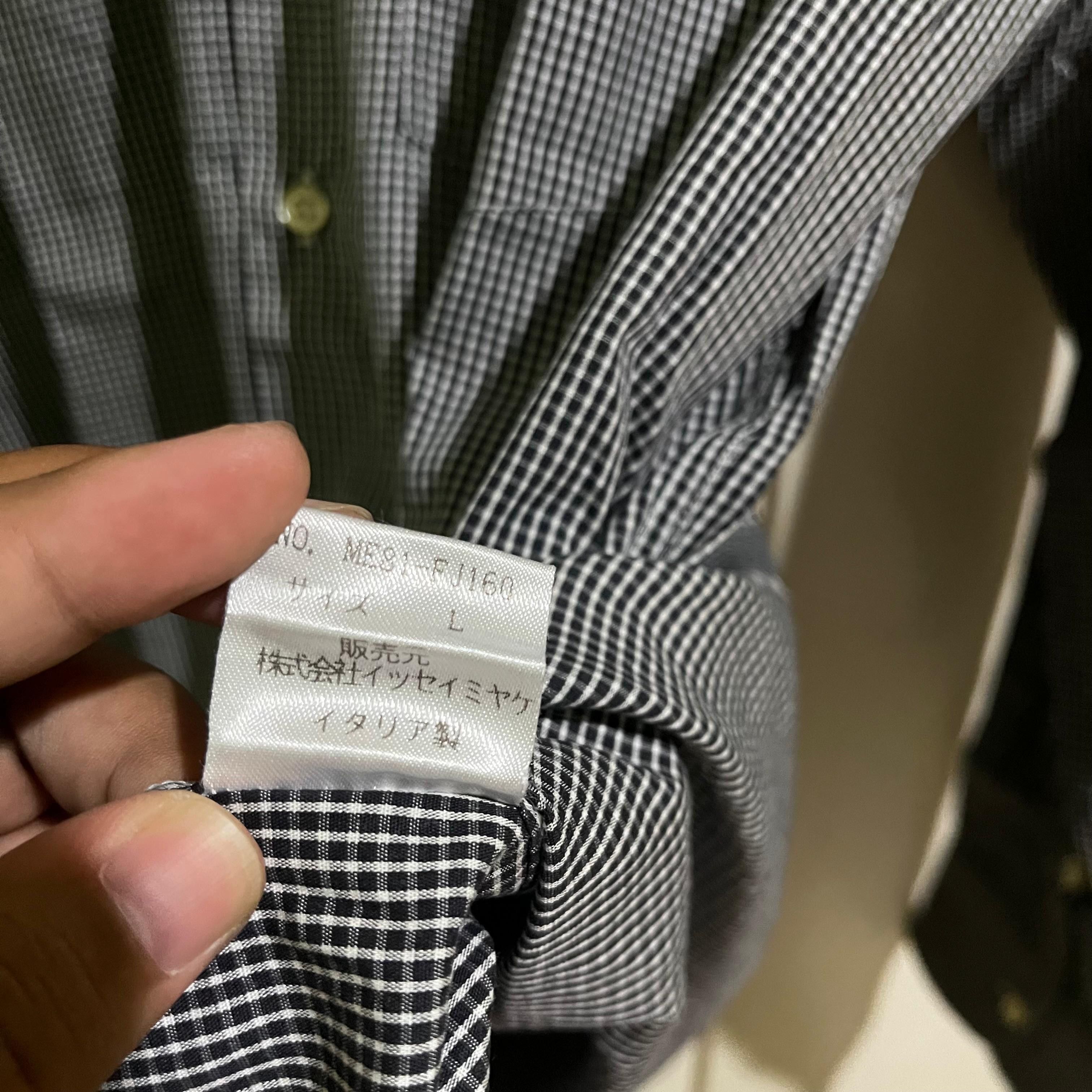 Issey Miyake Issey miyake Gingham button up shirt Size US XL / EU 56 / 4 - 6 Thumbnail