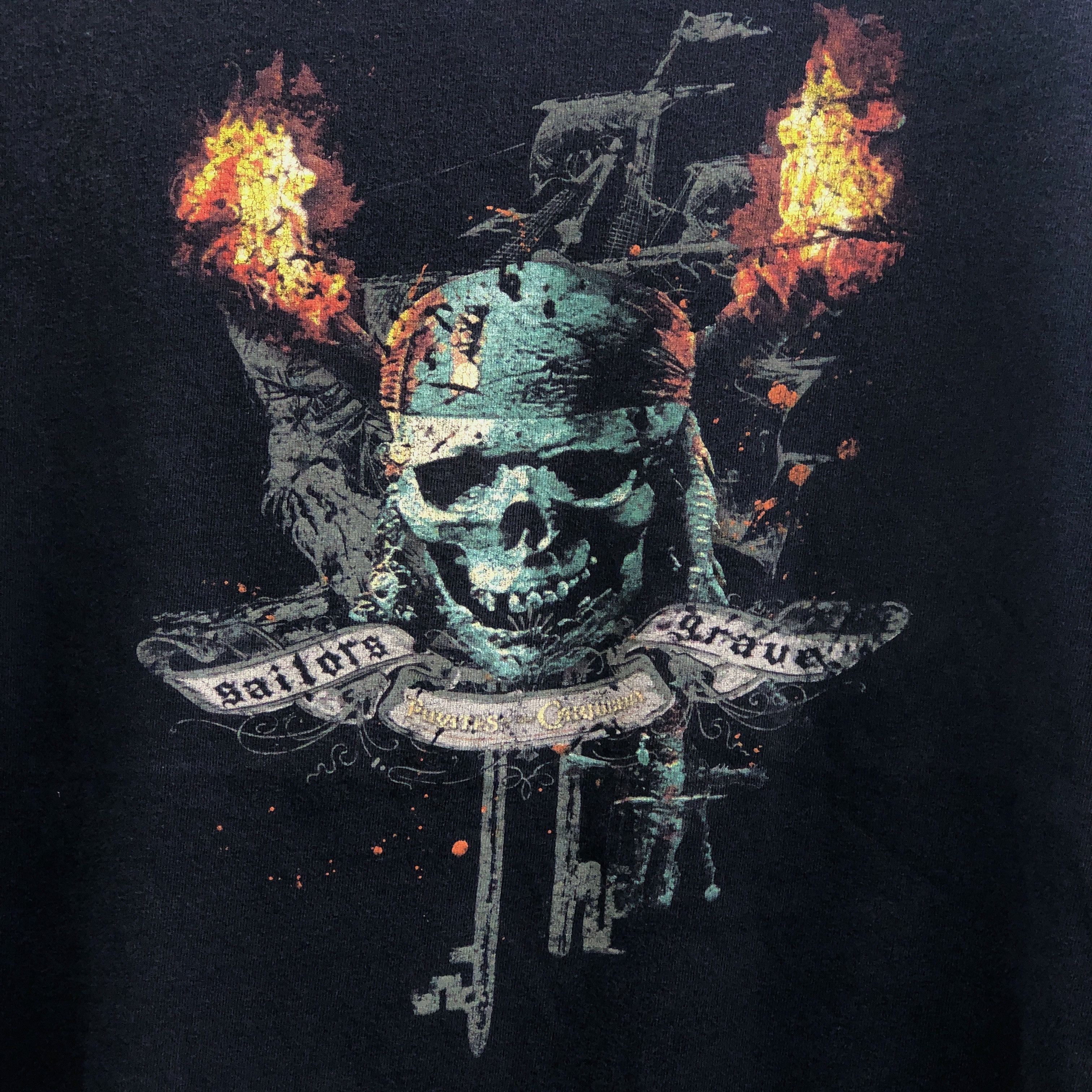 Disney Y2K Disney Pirates of the Carribbean Tee L Size US L / EU 52-54 / 3 - 2 Thumbnail