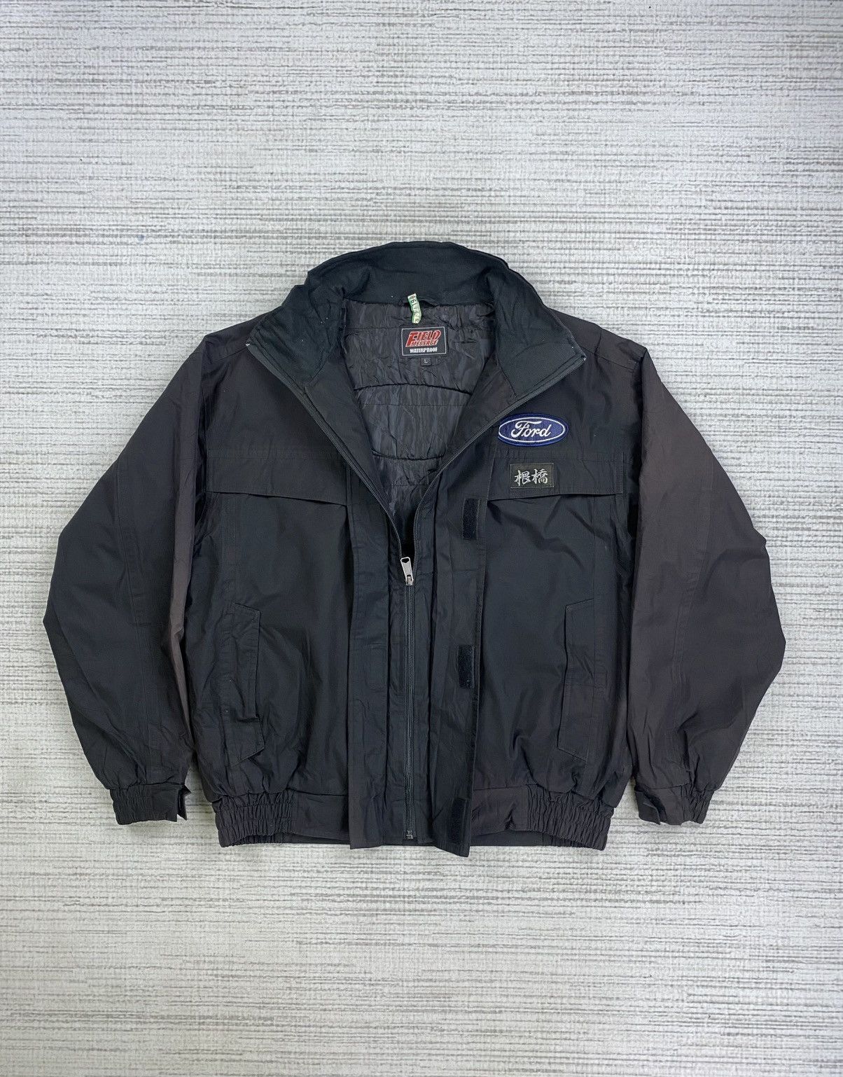 Ford × Vintage Vintage Ford Racing Embroidery Big Logo Faded Worker Jacket Size US L / EU 52-54 / 3 - 6 Thumbnail