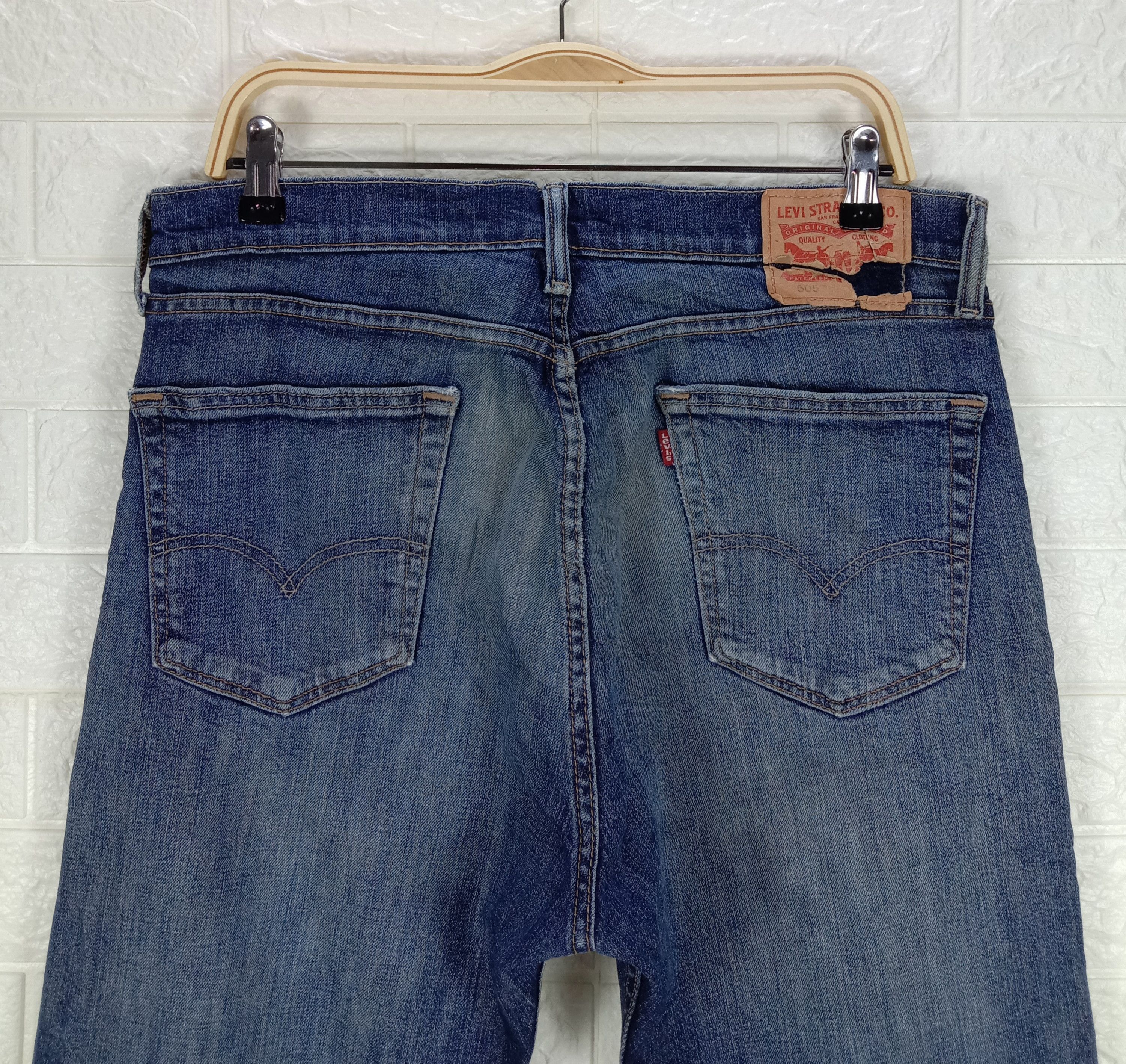 Levi's Vintage Levi's 505 Earth Tone Jeans Ripped Denim Size US 38 / EU 54 - 6 Thumbnail