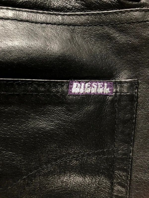 Diesel Diesel Leather Pants Real Avantgarde punk style Archive Size US 32 / EU 48 - 4 Thumbnail
