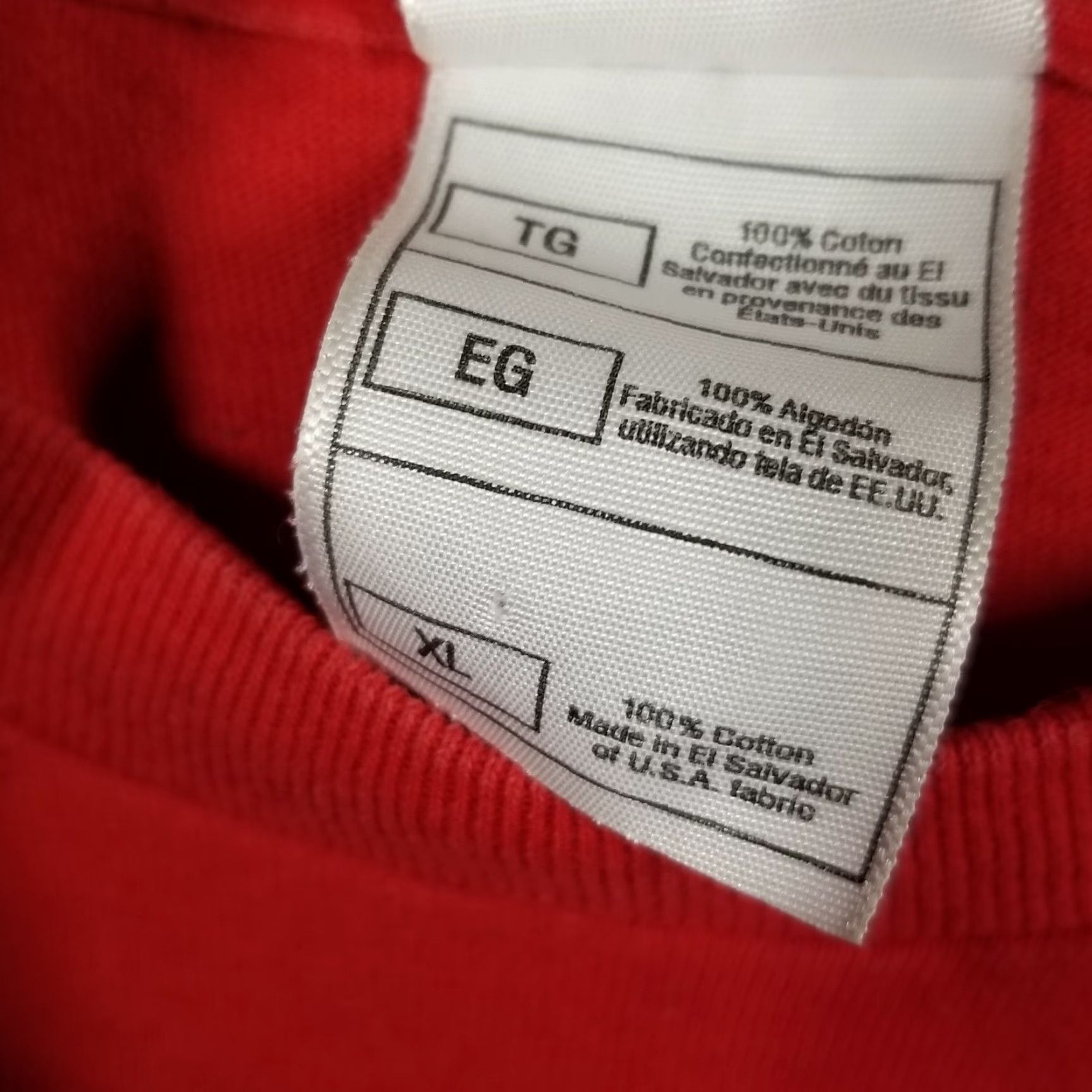 Vintage VINTAGE A Christmas Story Movie T-Shirt Tee XL Red Graphic Print 80s Christmas Mens Size US XL / EU 56 / 4 - 4 Thumbnail