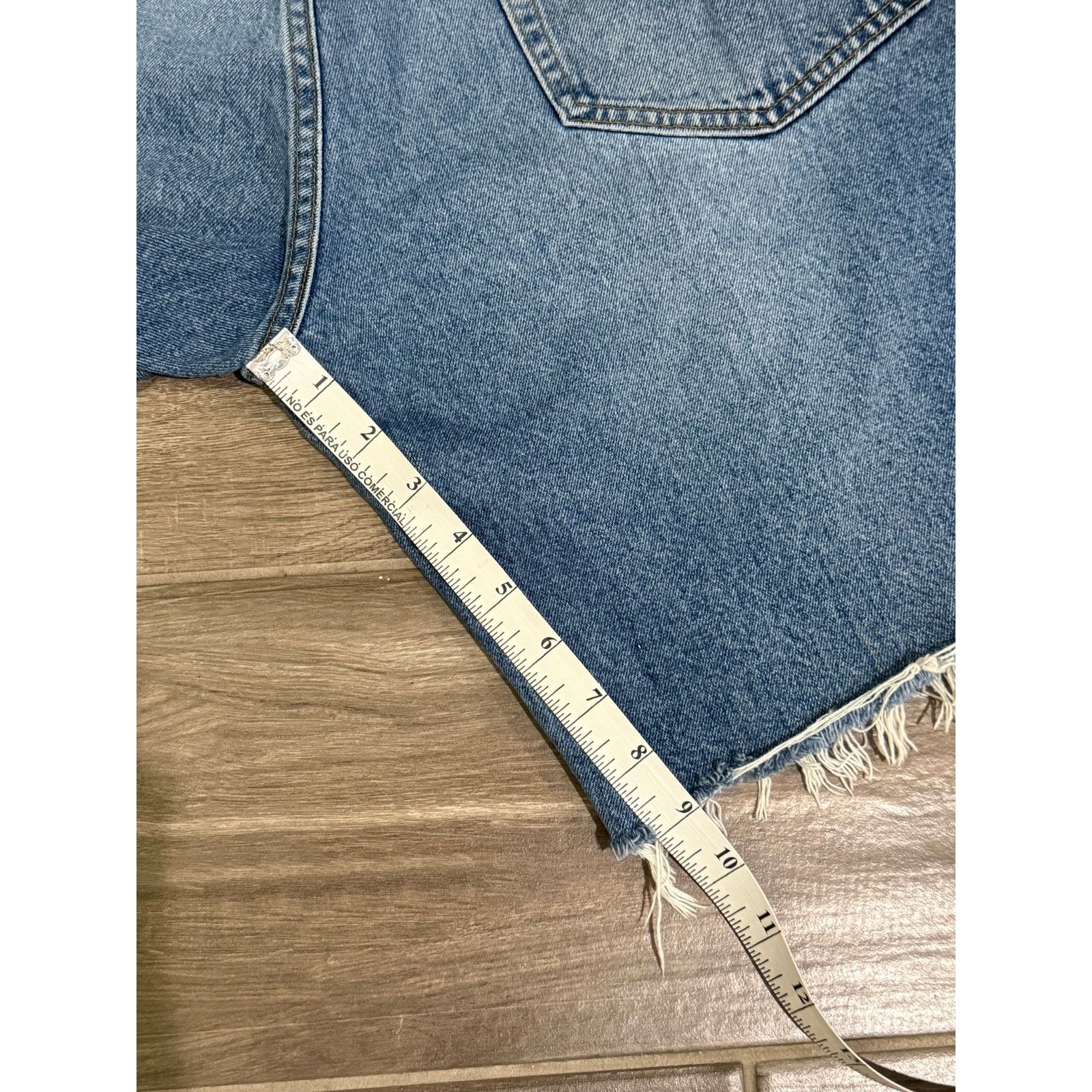 Katharine Hamnett London Vintage y2k Katherine Hamnet Denim Jorts for Men Size US 34 / EU 50 - 6 Thumbnail