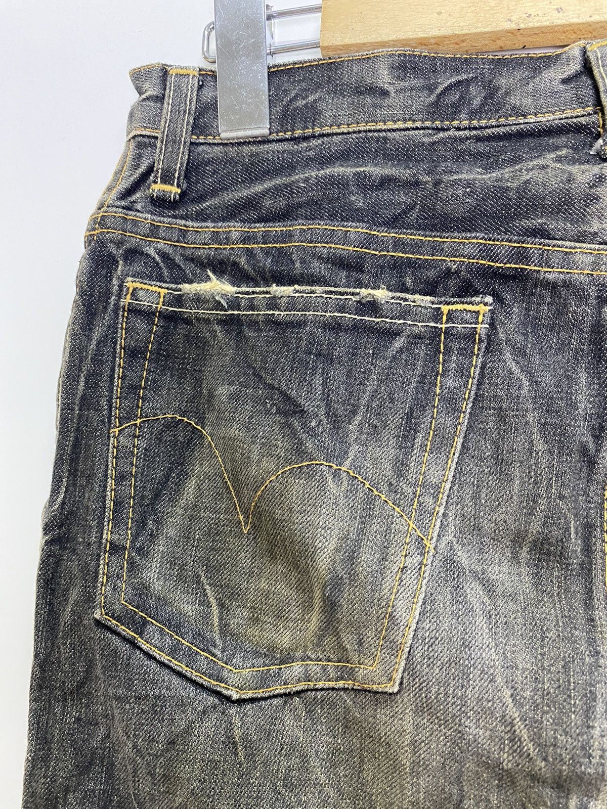 Hysteric Glamour Vintage Hysteric Glamour mini skirt distress denim Size 28" / US 6 / IT 42 - 11 Thumbnail