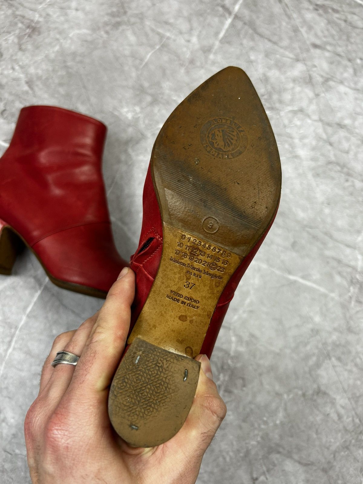 Maison Margiela Maison Martin Margiela Womens Ankle Boots Size US 7 / IT 37 - 12 Thumbnail