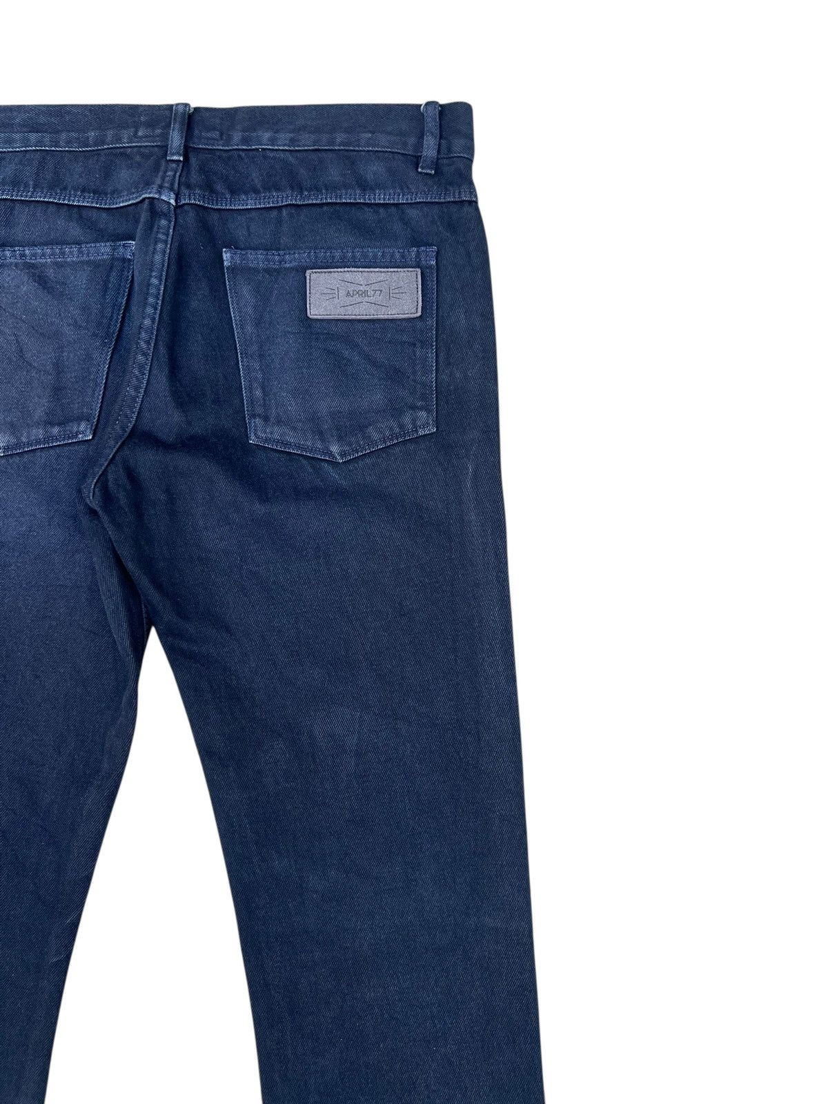 April 77 April 77 Made in Morocco Blue Black Denim Dictator Jeans Size US 30 / EU 46 - 18 Thumbnail