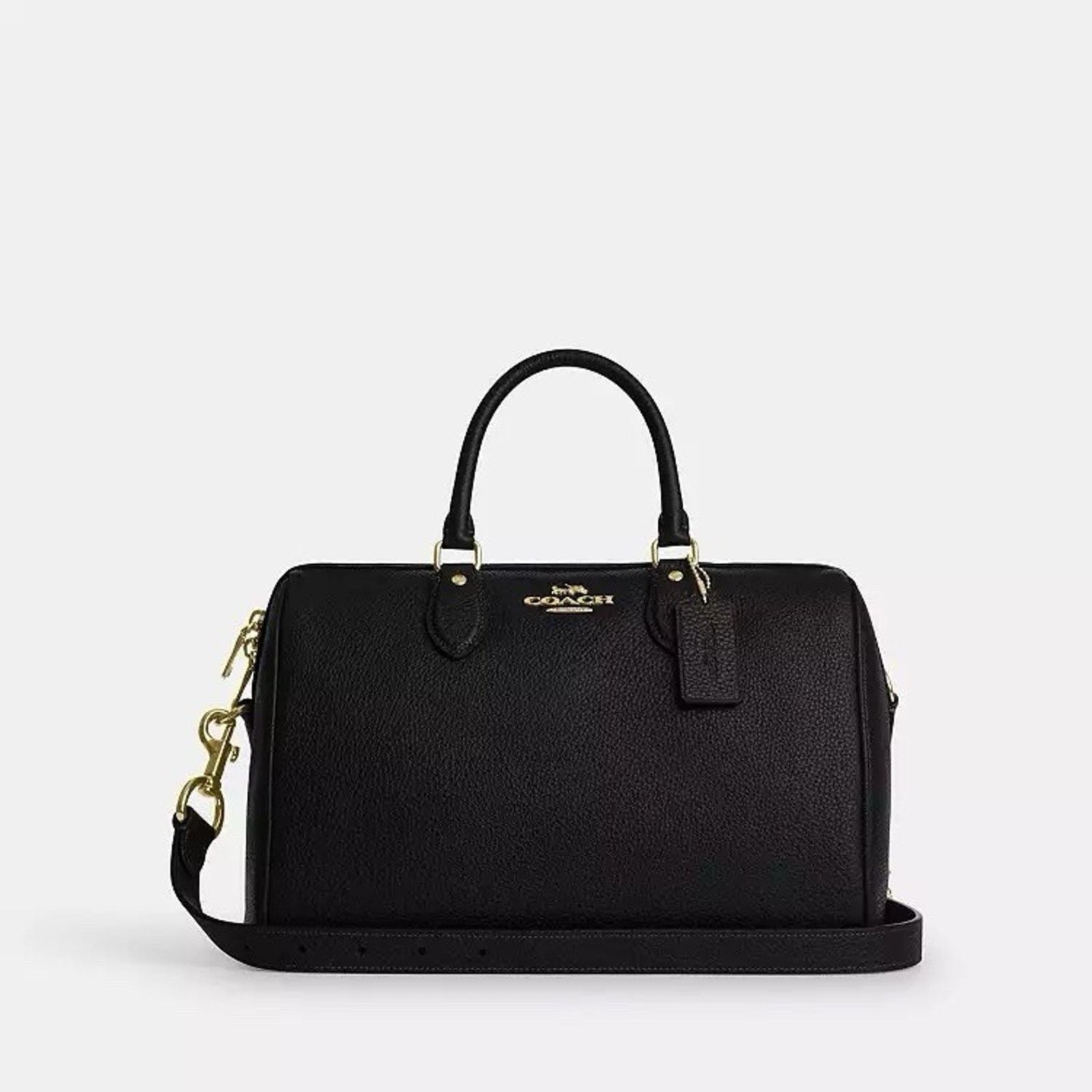 Coach NWT Coach Rowan Large Satchel Bag Crossbody Leather CES11 Size ONE SIZE - 10 Thumbnail
